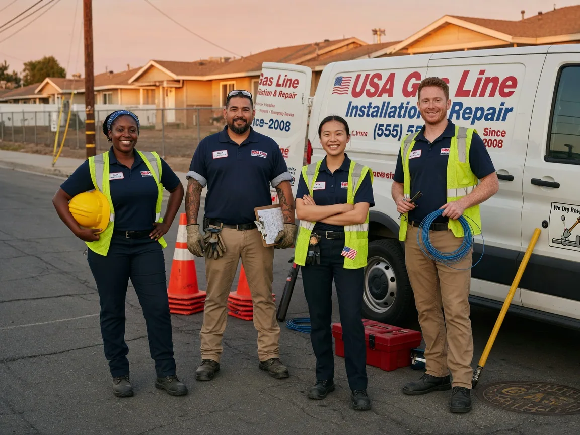 Gas Line Installation company in Pottsville, PA